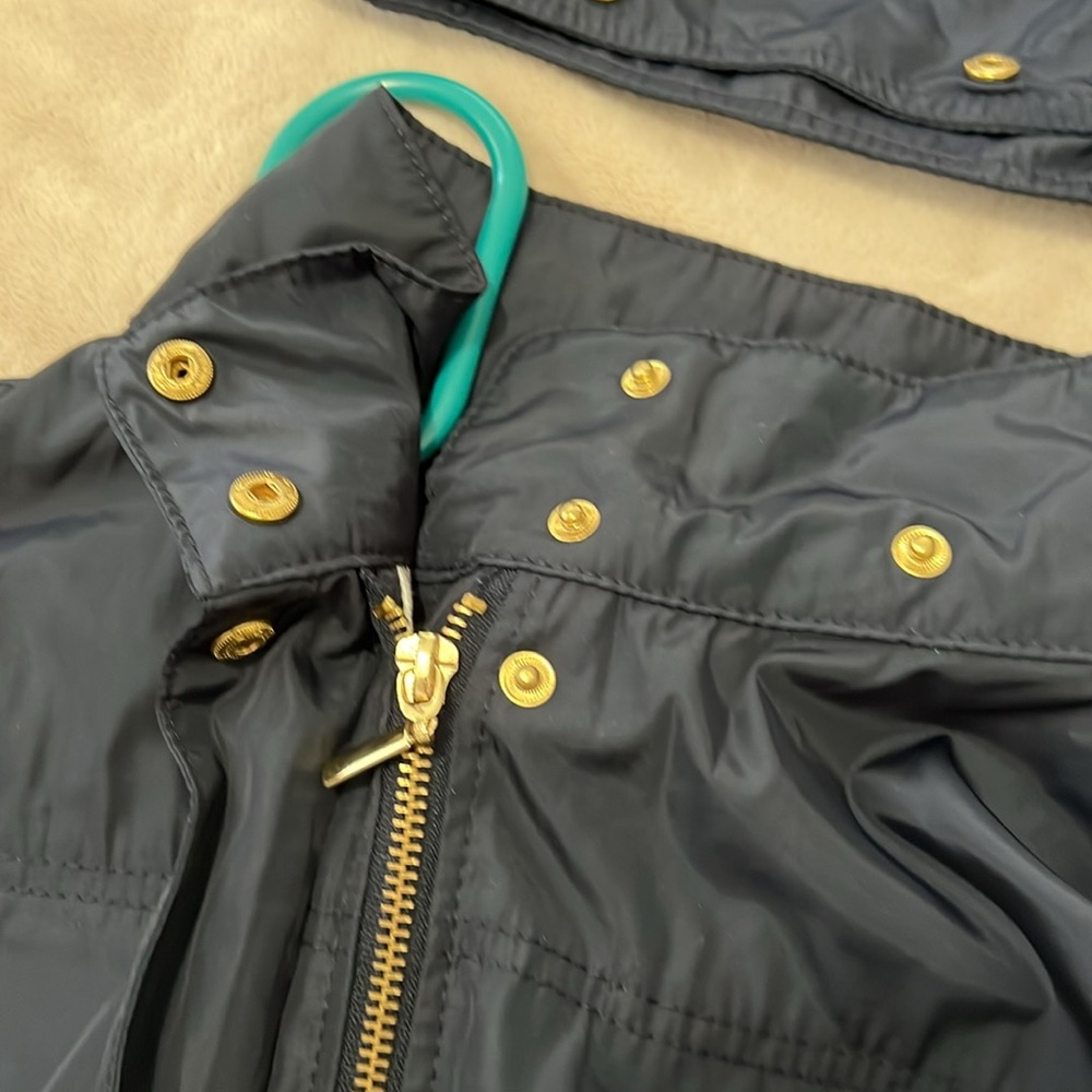 Zara Basic Summer Athletic Jacket Blue With Detac… - image 8